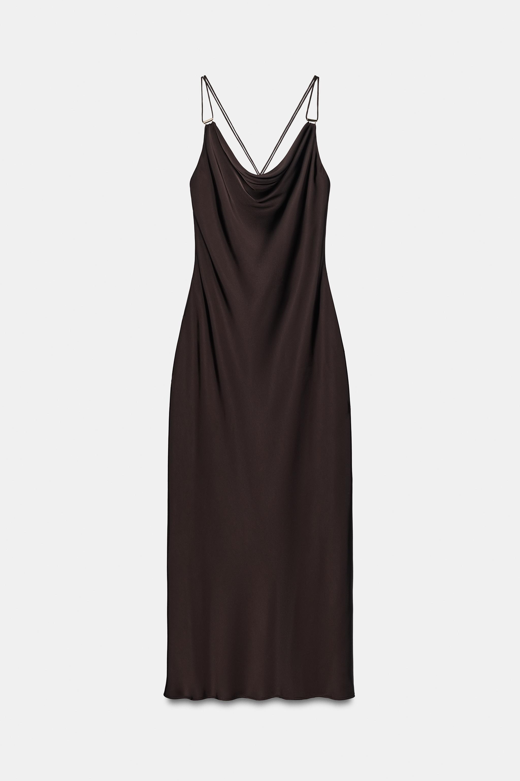 SATIN SLIP DRESS