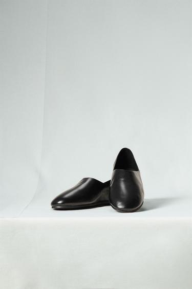ZAPATO PIEL AARON LEVINE X ZARA - Negro de Zara
