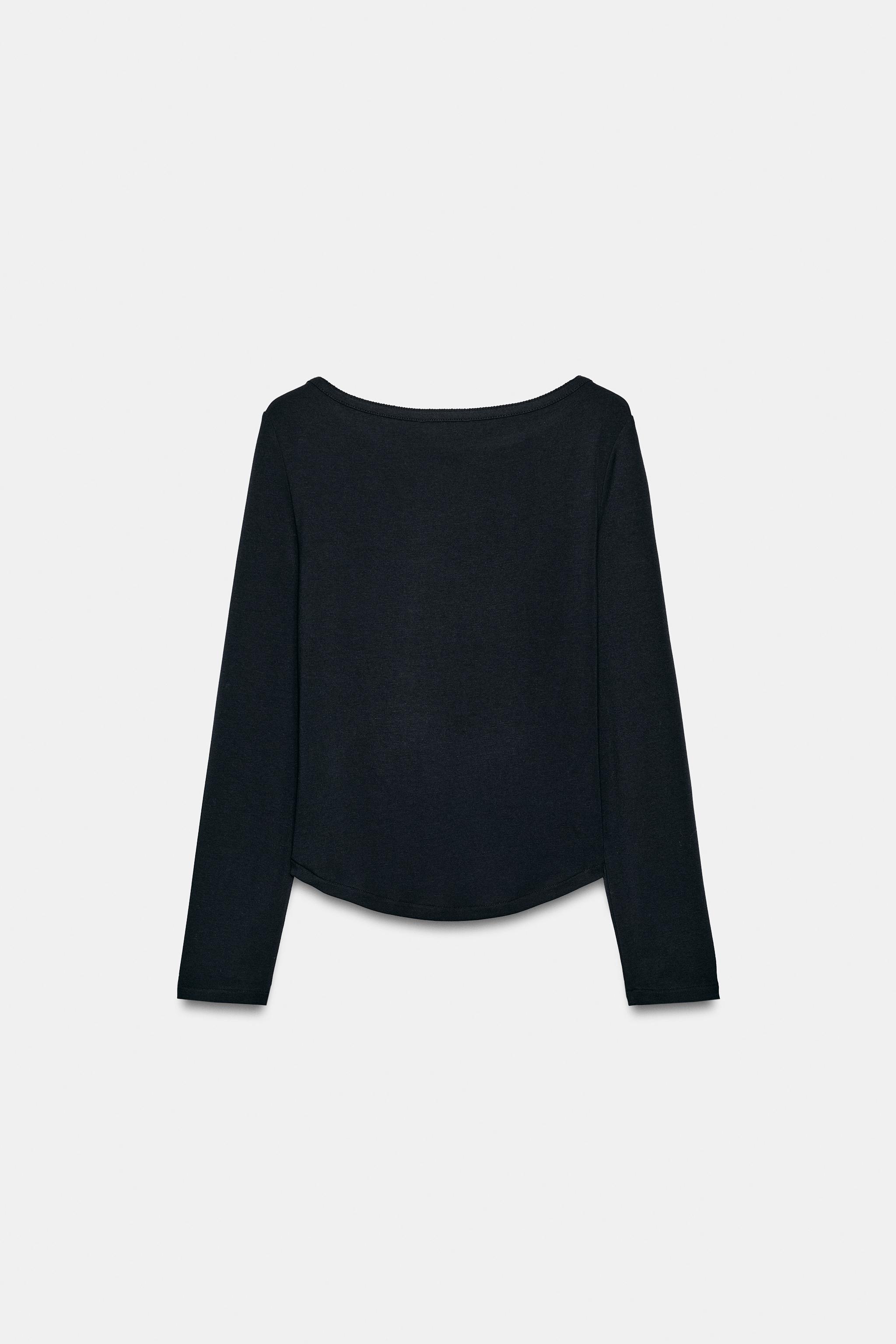 BOAT NECK T-SHIRT