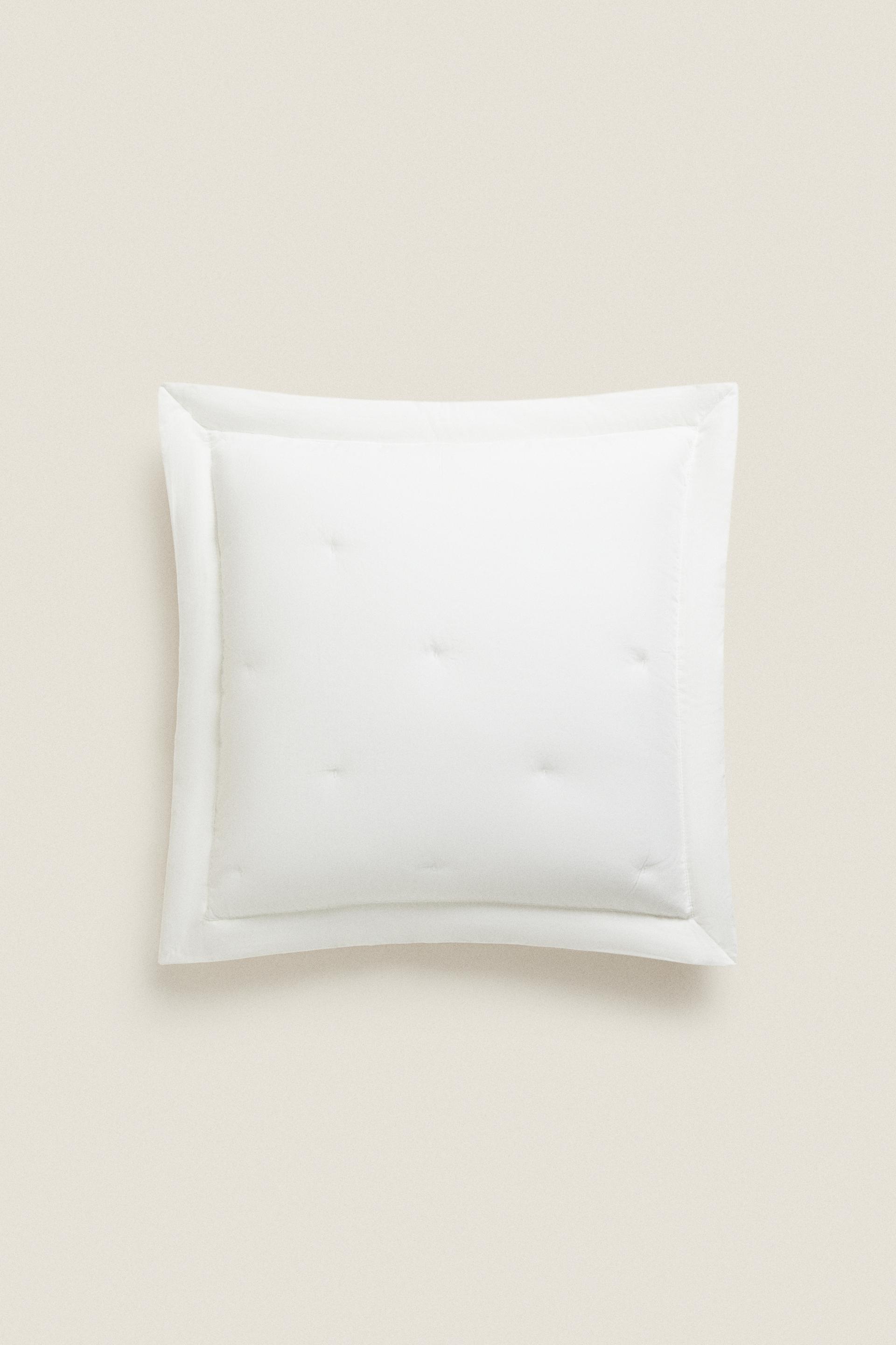 DOTTED CUSHION COVER White ZARA United Kingdom
