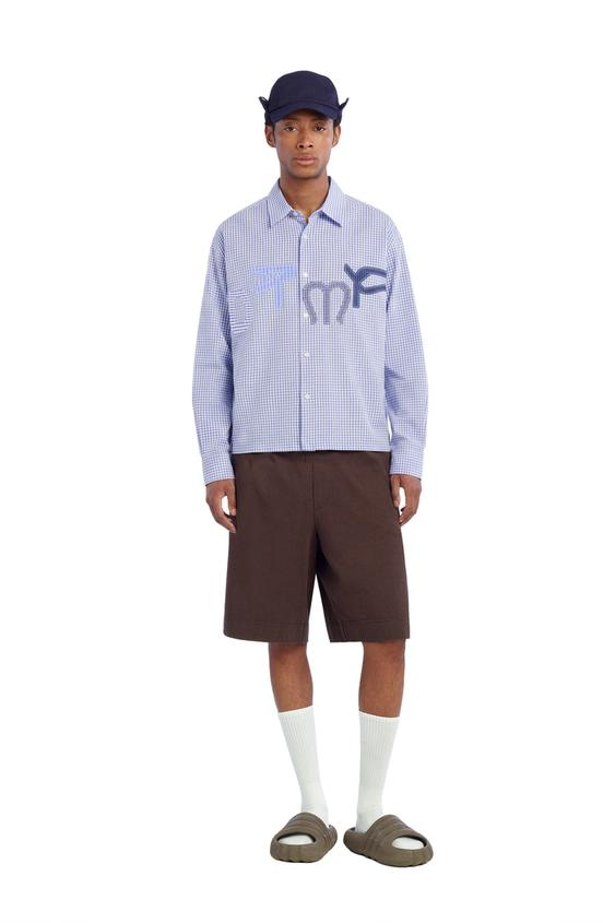 Camisa Cuadros Parches DTMF - Colección Benito Antonio x Zara