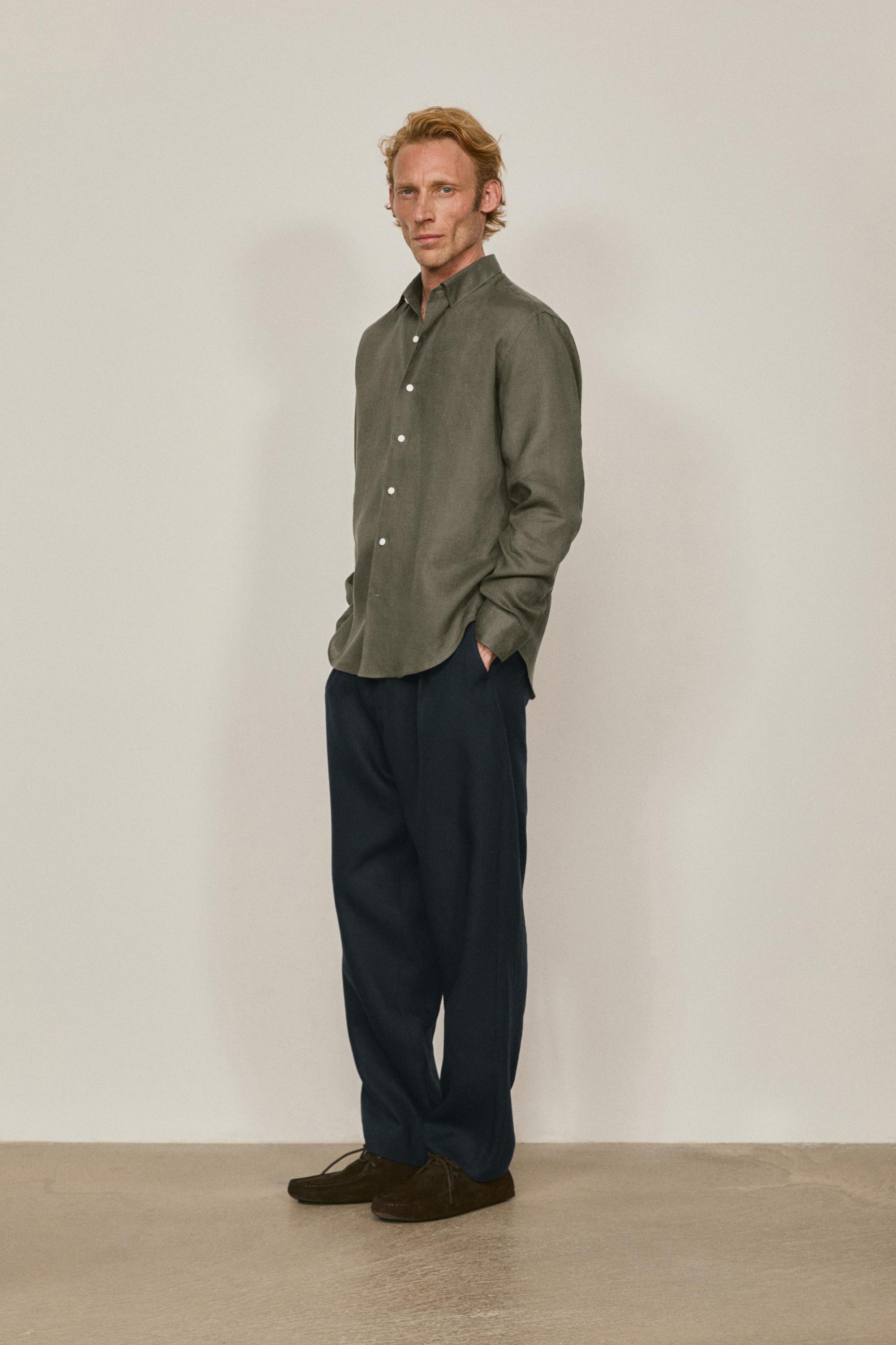 Extra fine 100% linen shirt - LIMITED EDITION