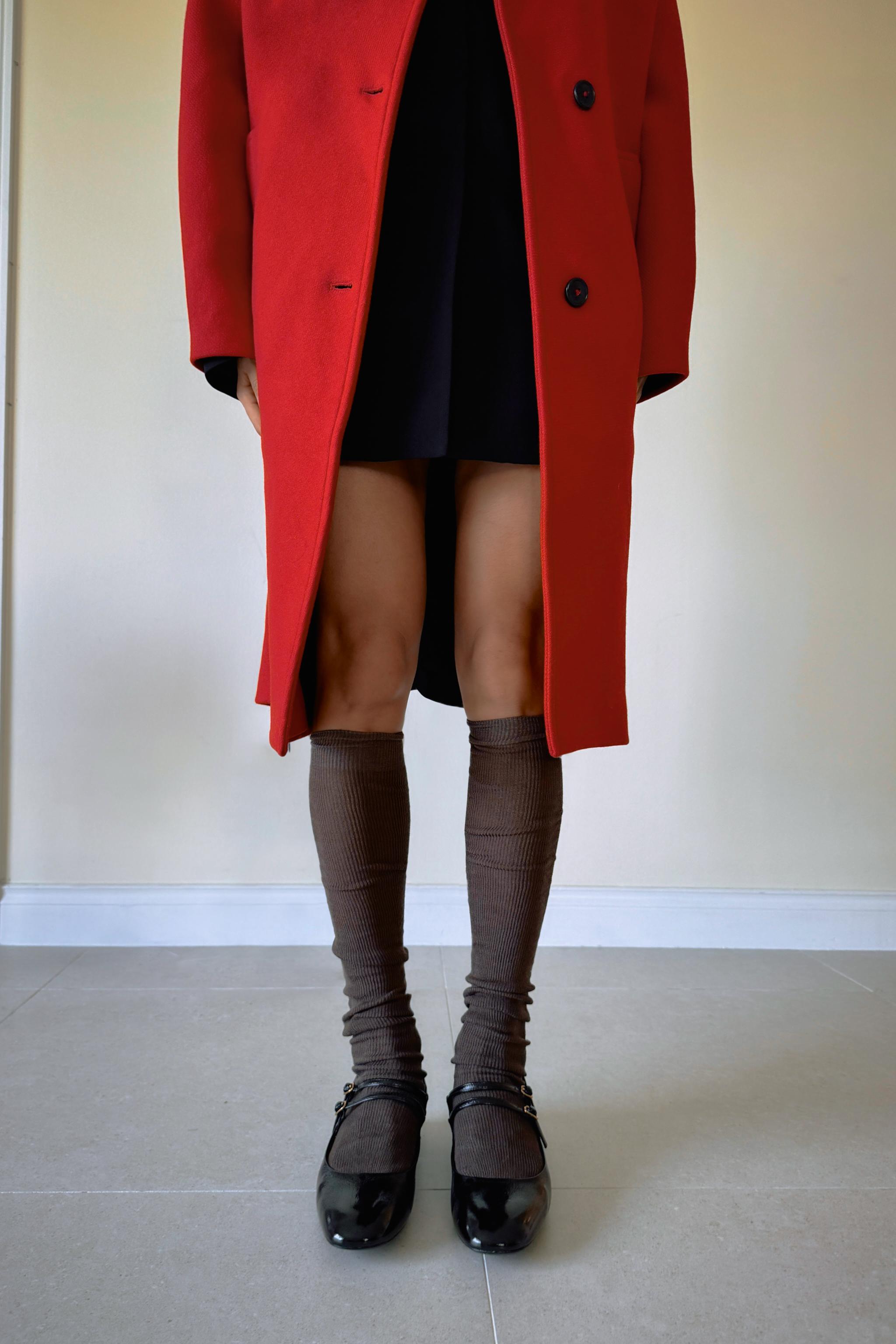 MANTECO WOOL OVERSIZED COAT ZW COLLECTION - Red | ZARA MANTECO WOOL OVERSIZED COAT ZW COLLECTION - Red | ZARA