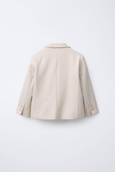 BLAZER DE COSTUME CONFORTABLE - Beige clair de Zara - Image 1
