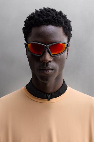 T-SHIRT DE RUNNING À MANCHES COURTES - Orange de Zara - Image 5