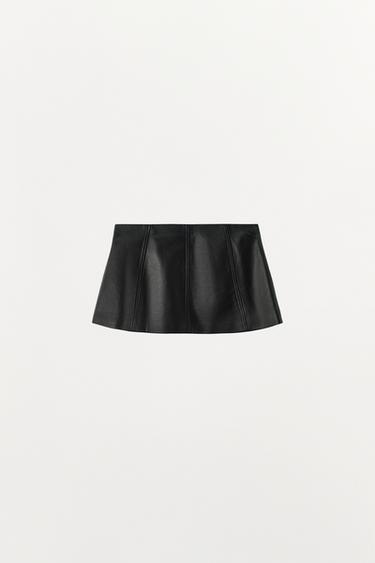 LIMITED EDITION 100% LEATHER CORSET - Black by Zara - Image 3