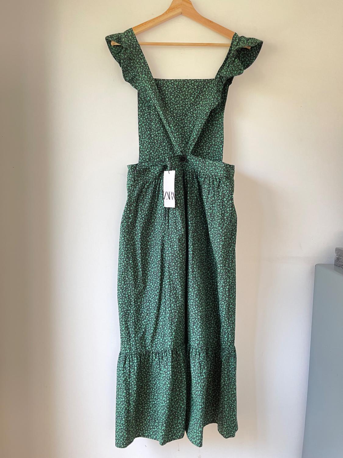 PRINTED PINAFORE DRESS - Image 2