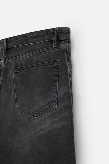 FLARE FIT JEANS - charcoal grey by Zara - Image 10