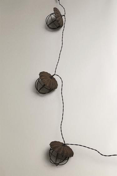 DECORATIVE IRON GARLAND - Metal brown by Zara - Image 3