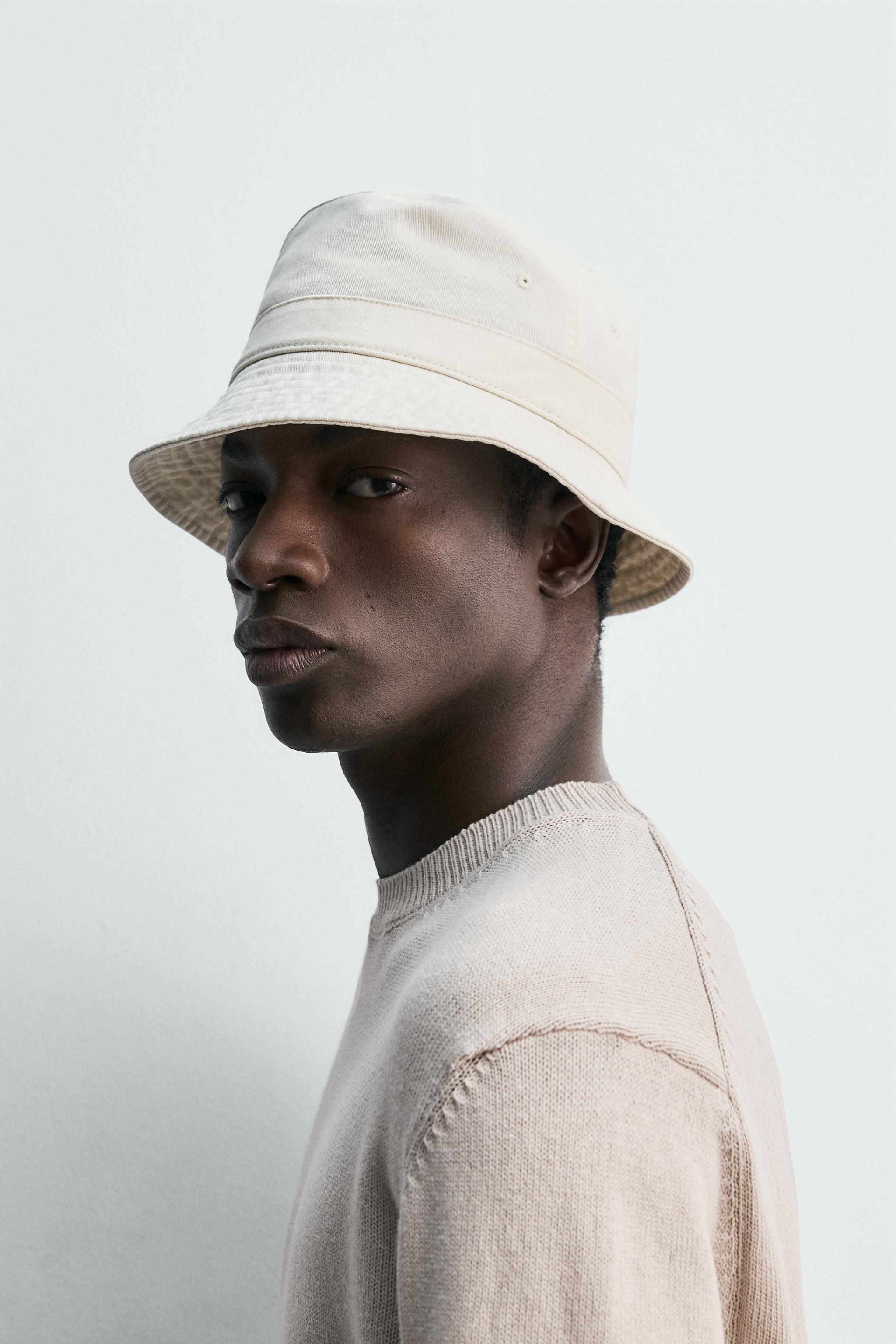 WASHED BUCKET HAT - Navy blue | ZARA United States
