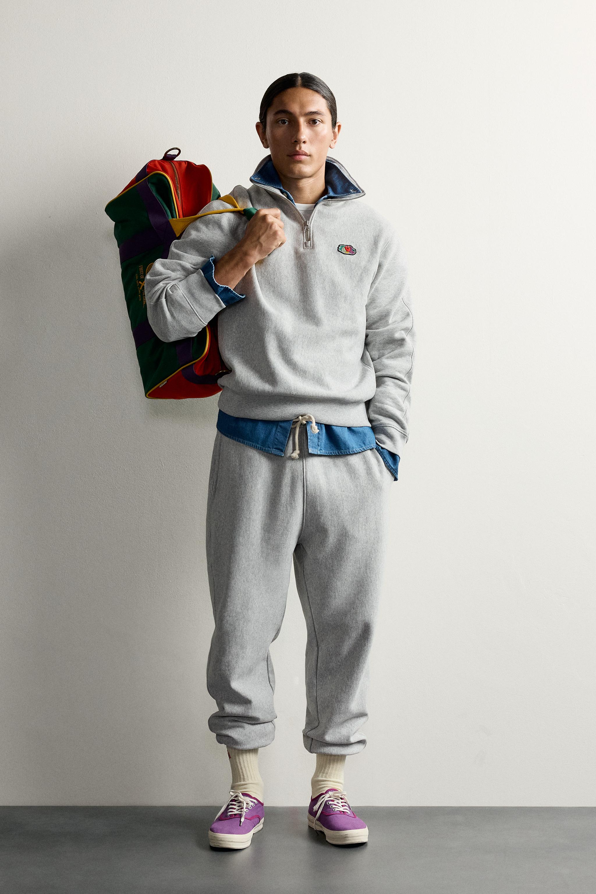 Zara FRUIT OF THE LOOM™ FERMUARLI SWEATSHIRT
