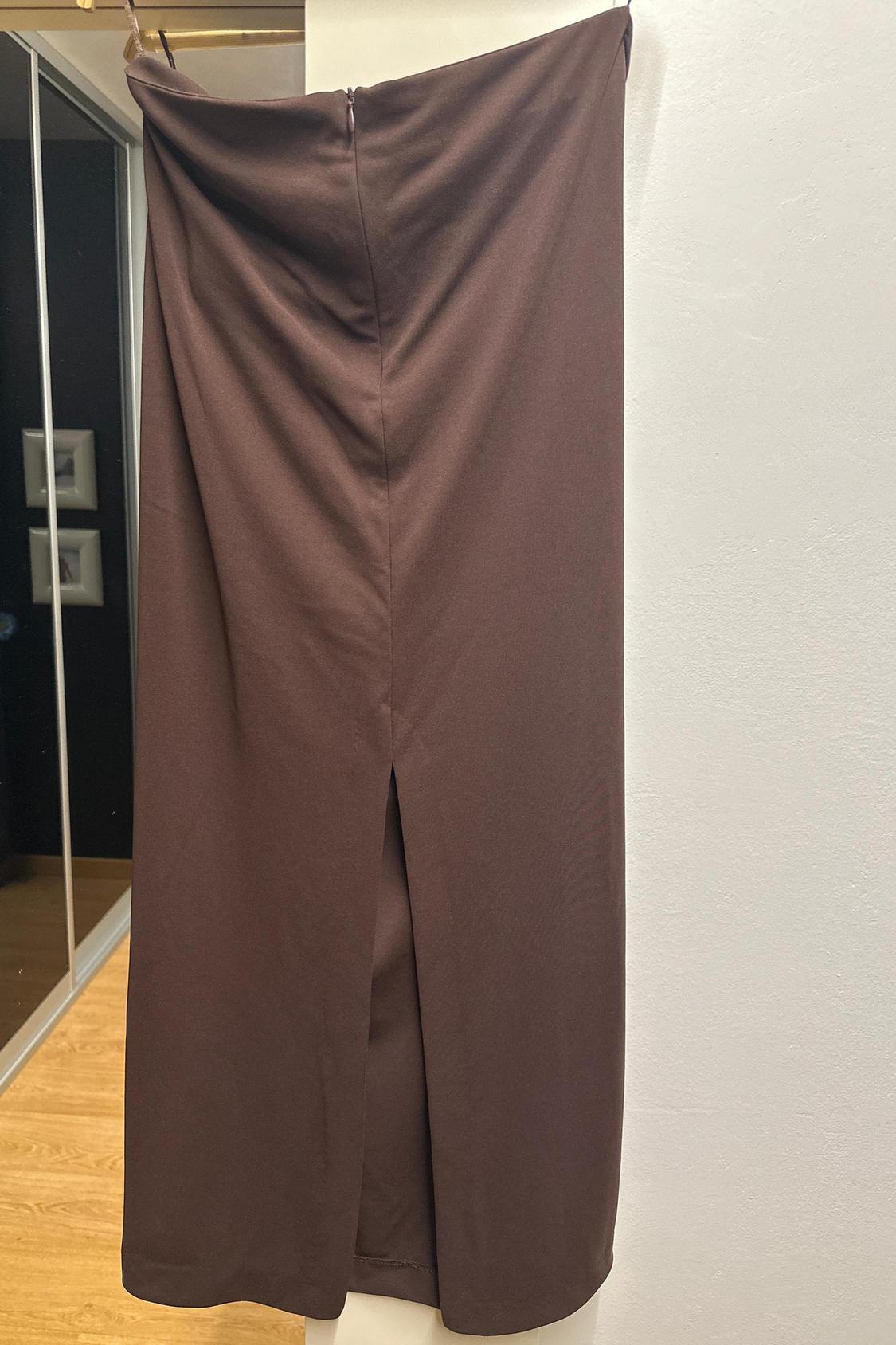 TIE SKIRT WITH SLIT - Image 3