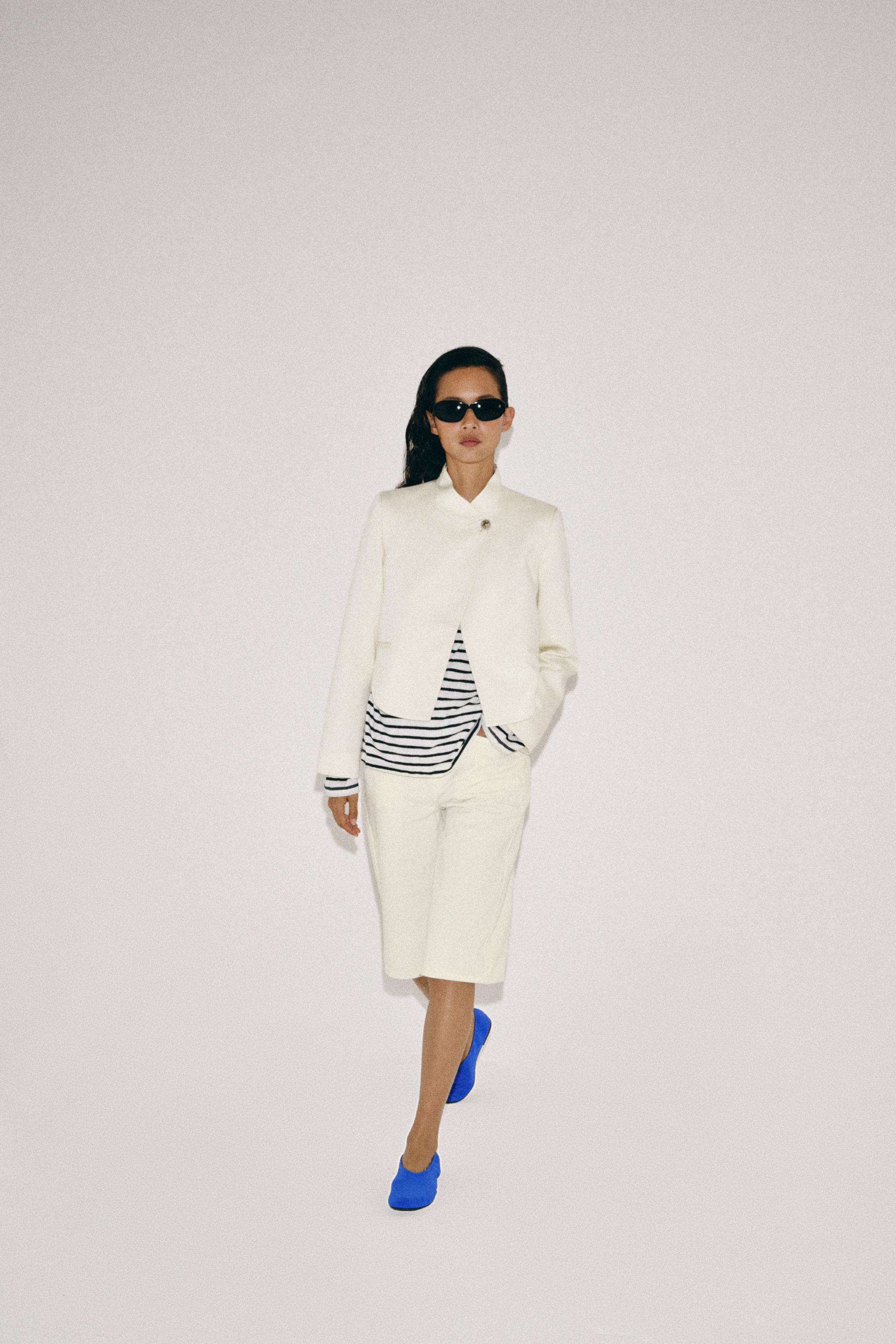 ZW COLLECTION CROPPED BLAZER