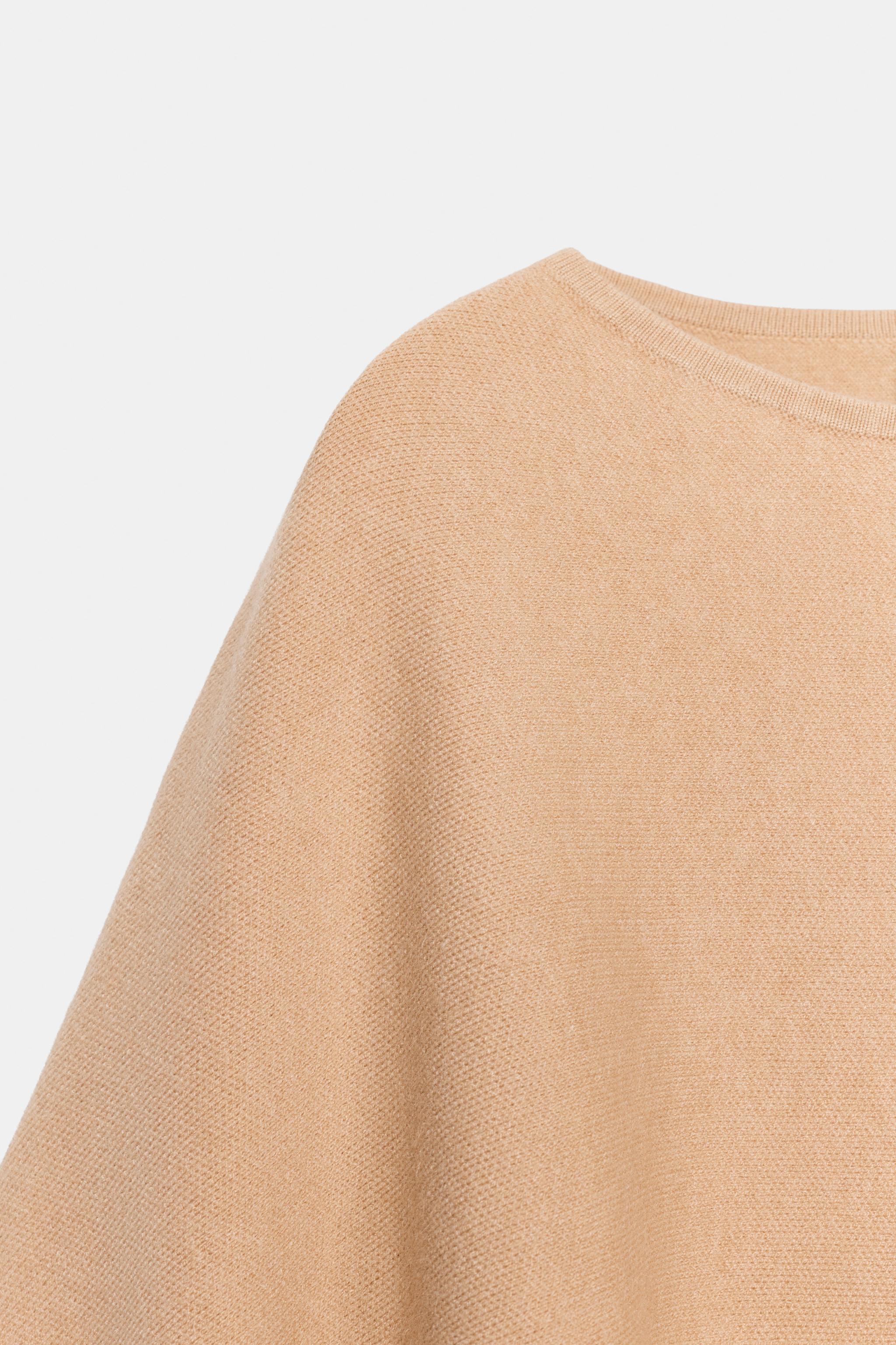 CAPE EN MAILLE UNIE
