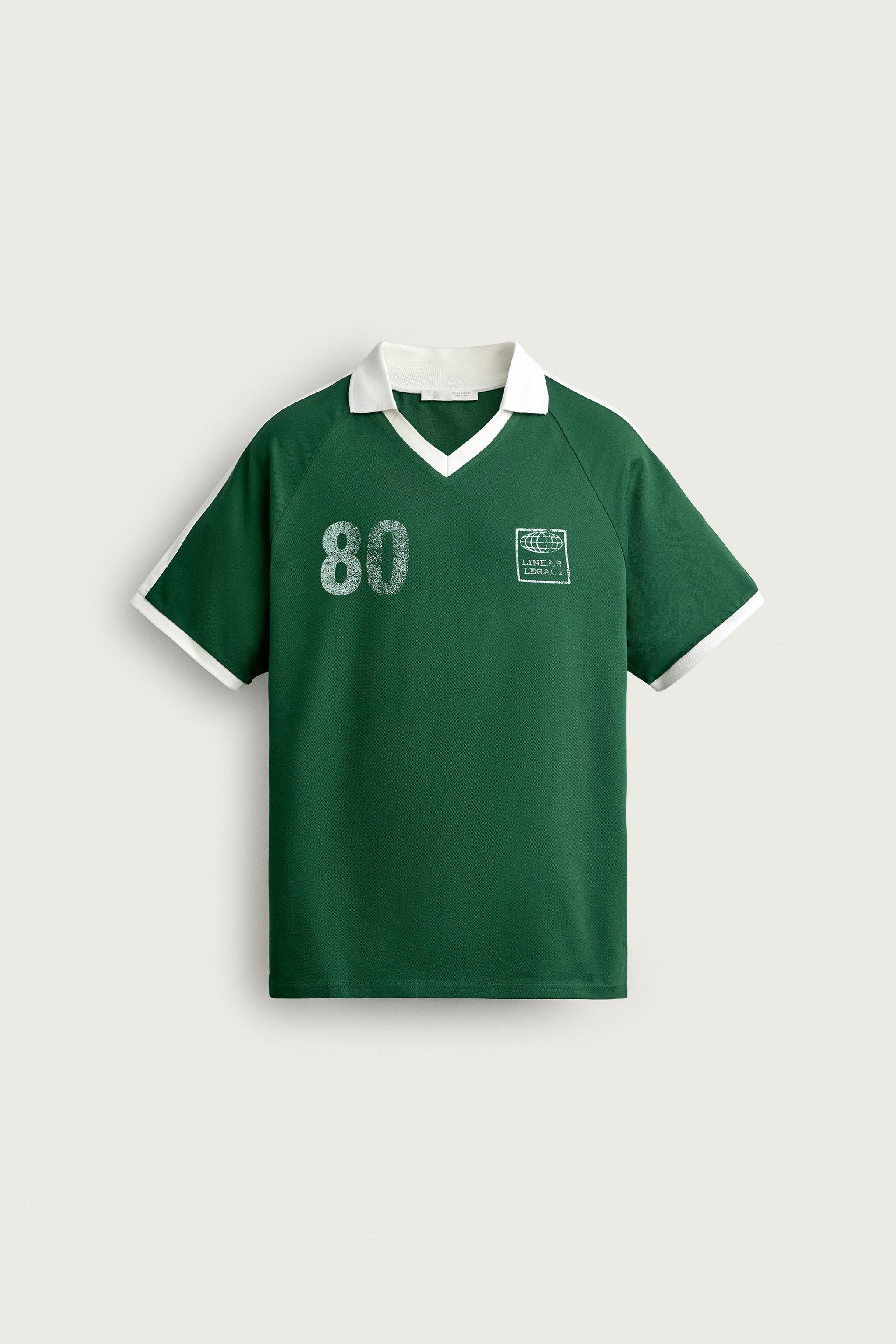 RETRO SOCCER CONTRAST POLO