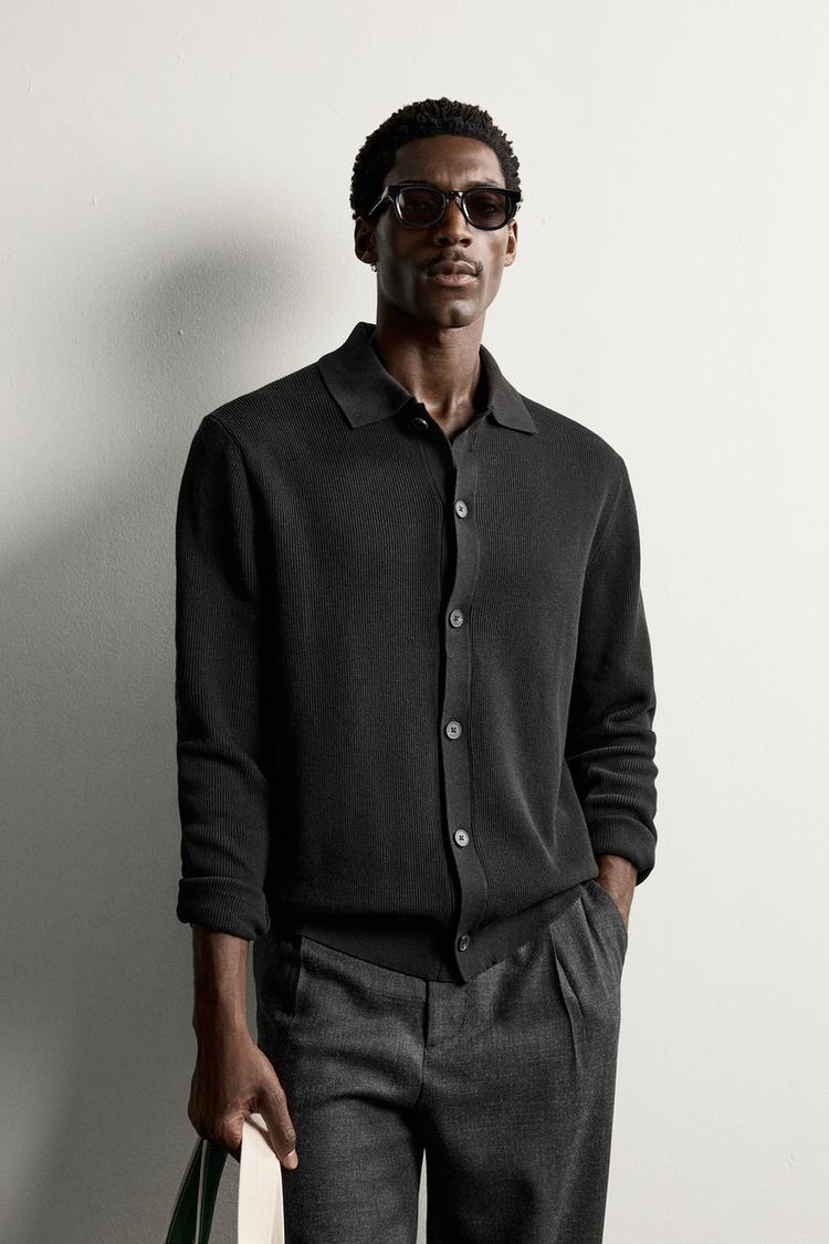 100% COTTON CARDIGAN