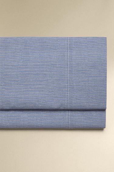 STRIPED FLAT SHEET – Kék a ZARA-tól – 0 kép