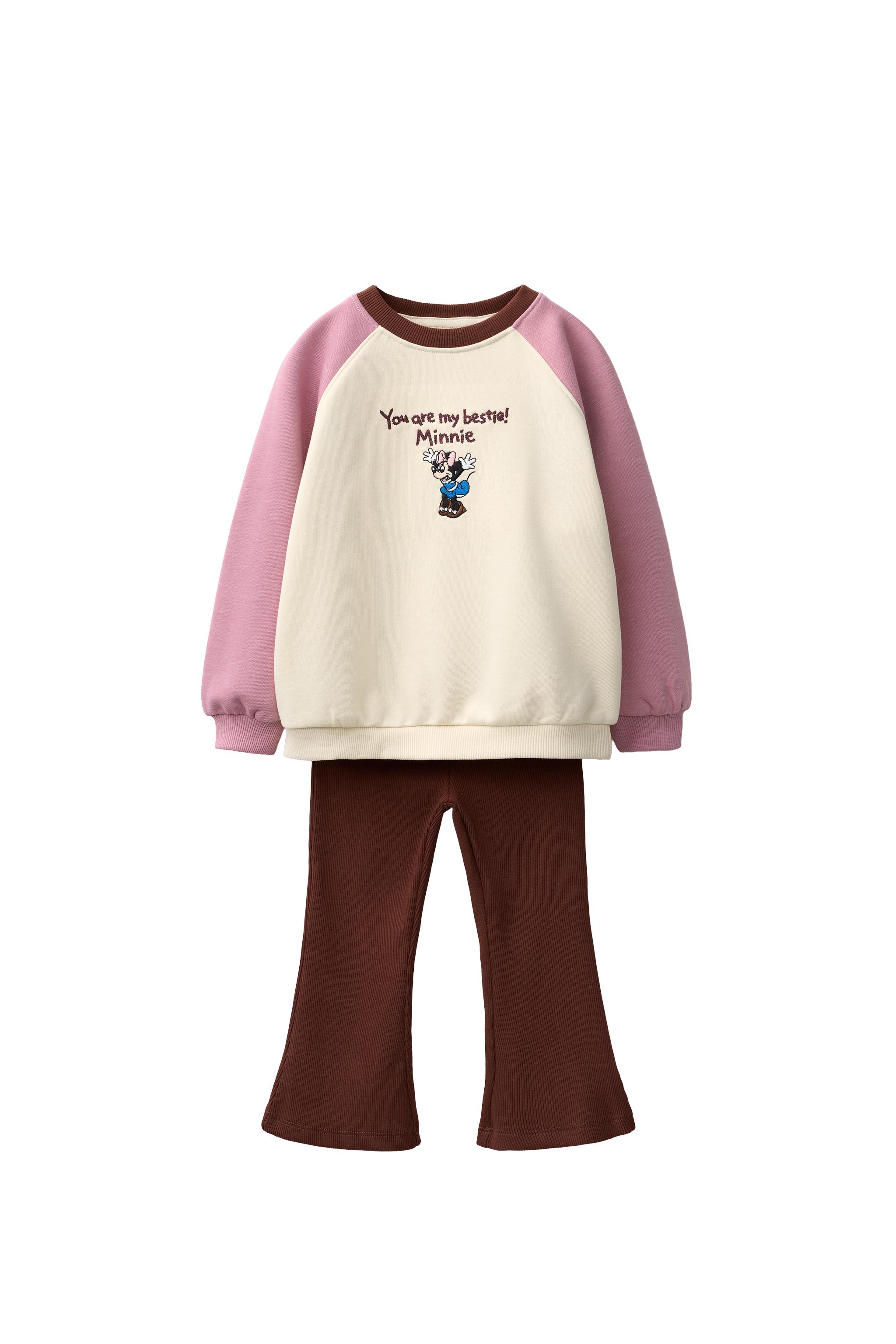 MINNIE MOUSE © DISNEY RAGLAN SET - Brown | ZARA United States
