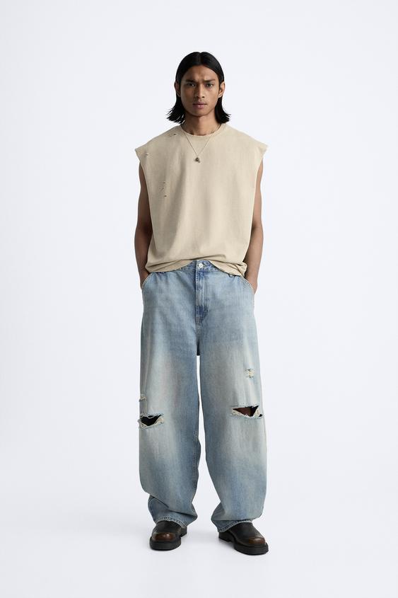 Baggy fit zara Clearance