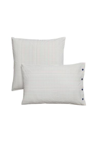 CHILDREN'S CHECK COTTON PILLOWCASE - متعدد الألوان الخاص بـ Zara