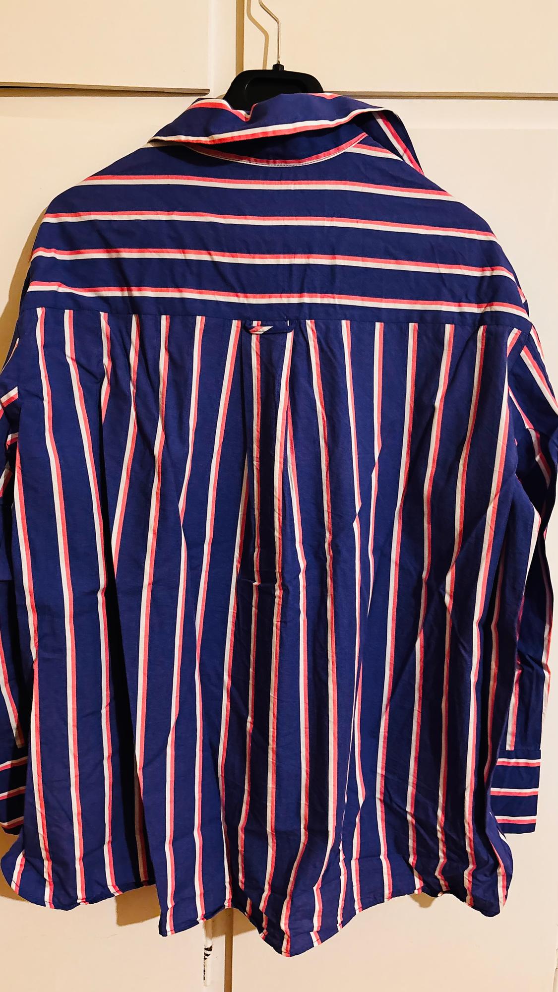 STRIPED OVERSIZE SHIRT - Image 3