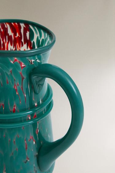PICHET VERRE RECYCLABLE SOUFFLÉ | MARISA BERENSON - Turquoise de Zara - Image 2