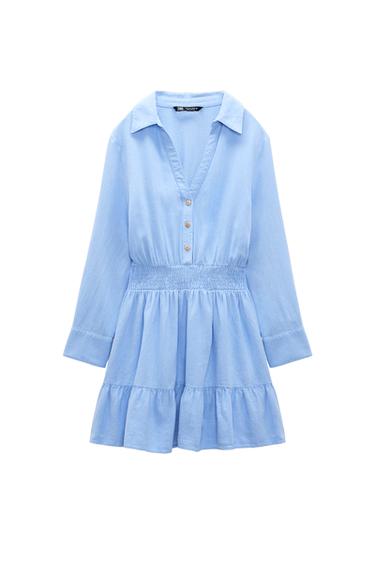 VESTIDO CON LINO
