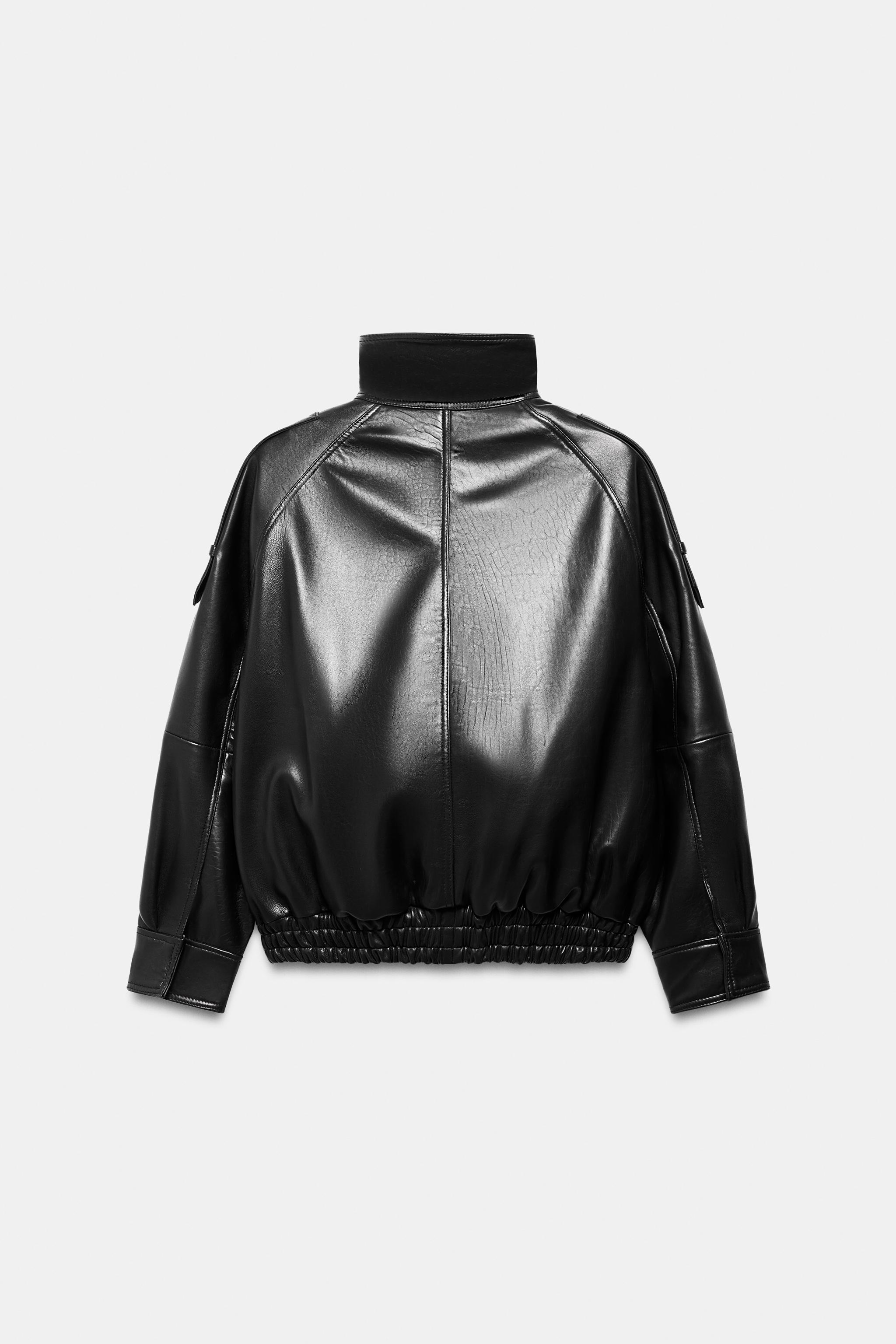 100% LEATHER JACKET ZW COLLECTION