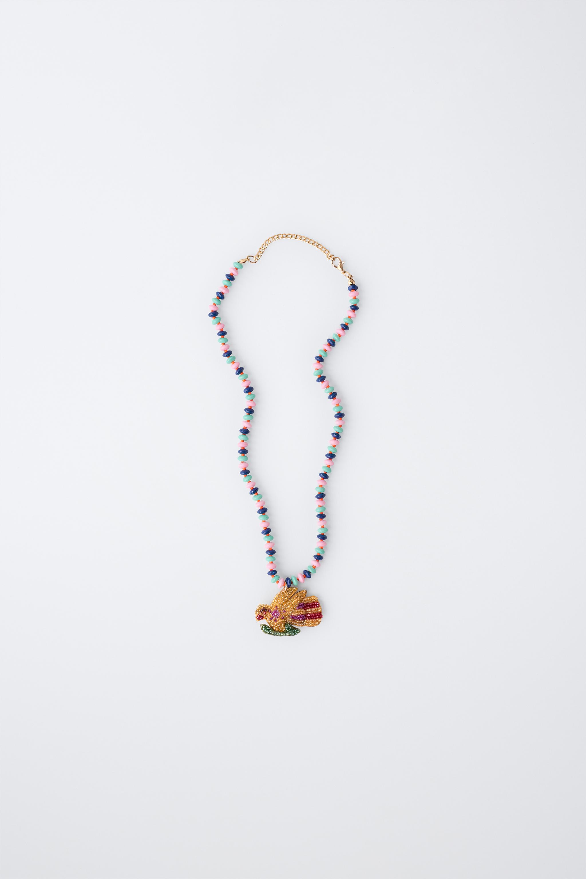 SISSEL EDELBO X ZARA KIDS BEADED NECKLACE