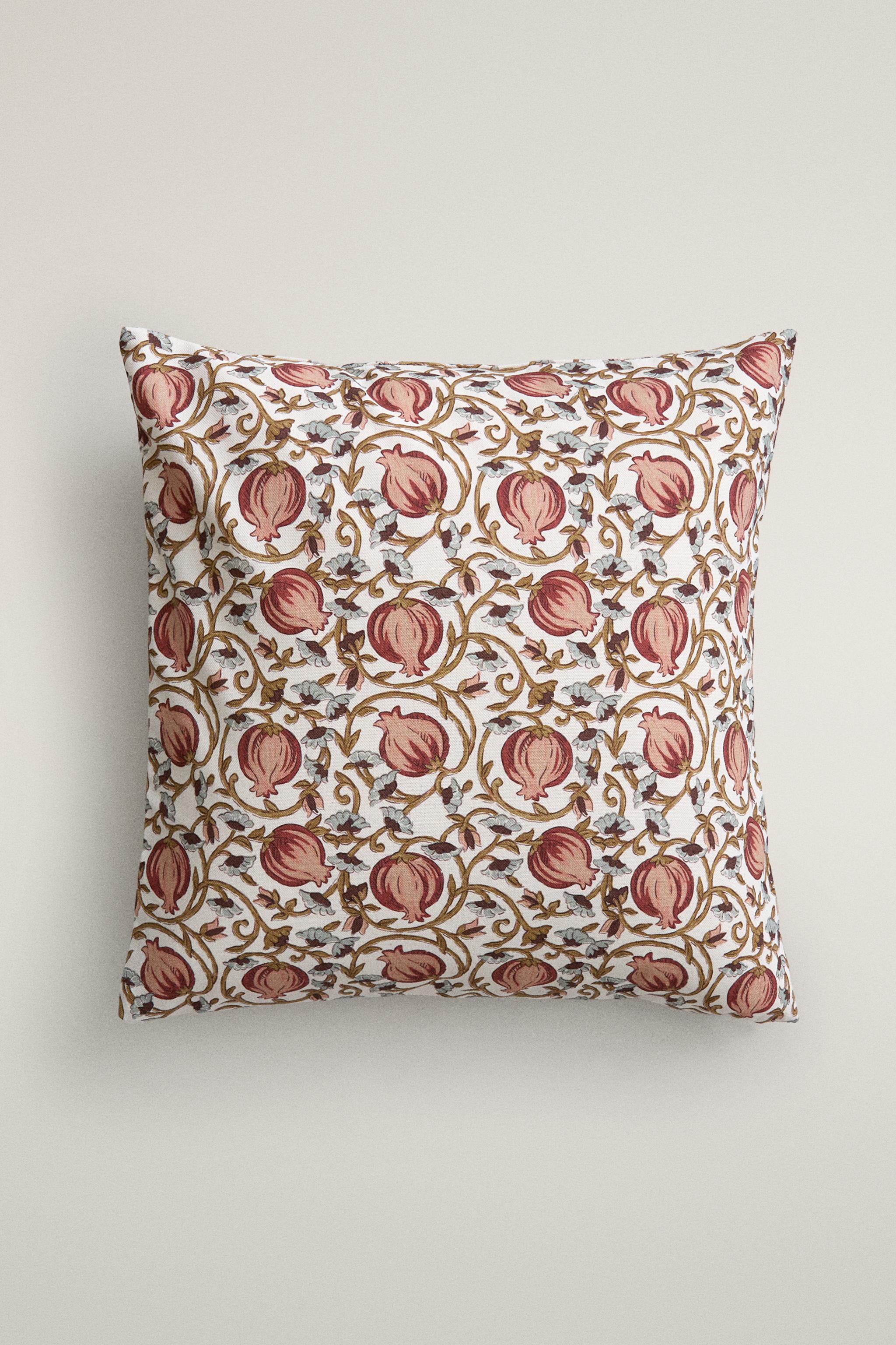 POMEGRANATE THROW PILLOW COVER