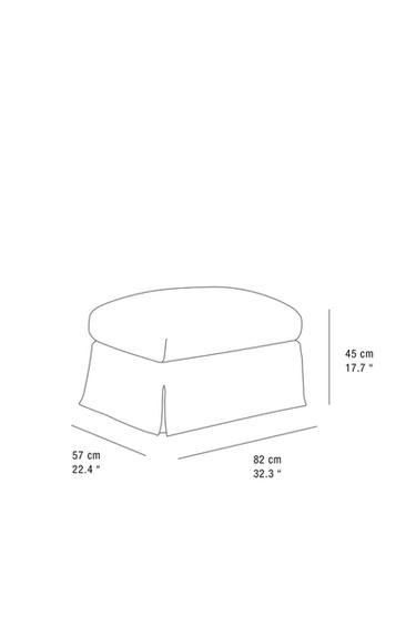 FOOTSTOOL 01 - Light beige by Zara - Image 7