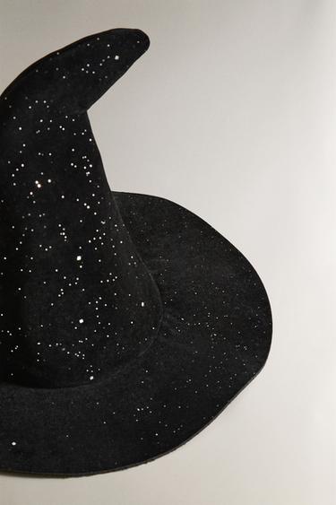 CHILDREN'S HALLOWEEN WITCH’S HAT - Black by Zara - Image 1