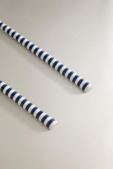 ENSEMBLE COUVERTS À SALADE (LOT DE 2) - Bleu / Blanc de Zara - Image 3