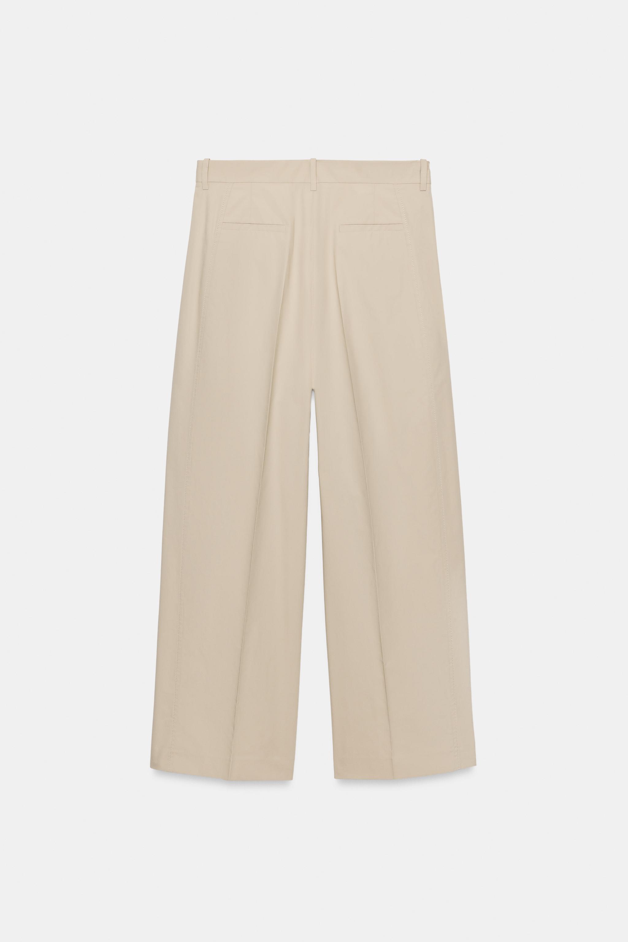ZW COLLECTION POPLIN PANTS