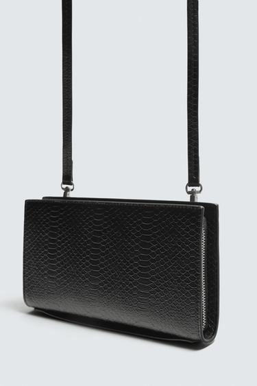 EMBOSSED XL WALLET - Black by Zara - Image 2