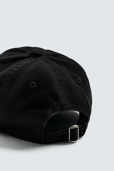 CASQUETTE DÉLAVÉE - Noir de Zara - Image 7