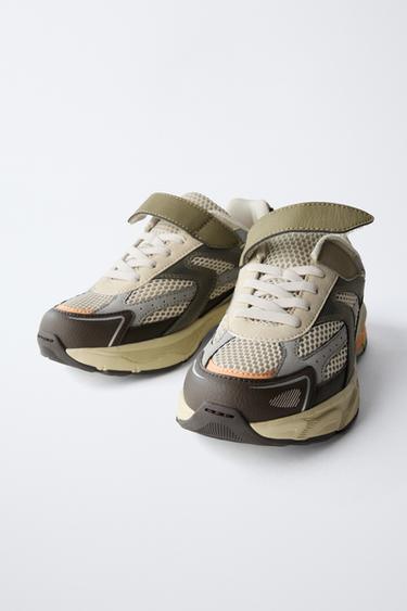 MULTICOLOURED TRAINERS - Brown by Zara - Image 4