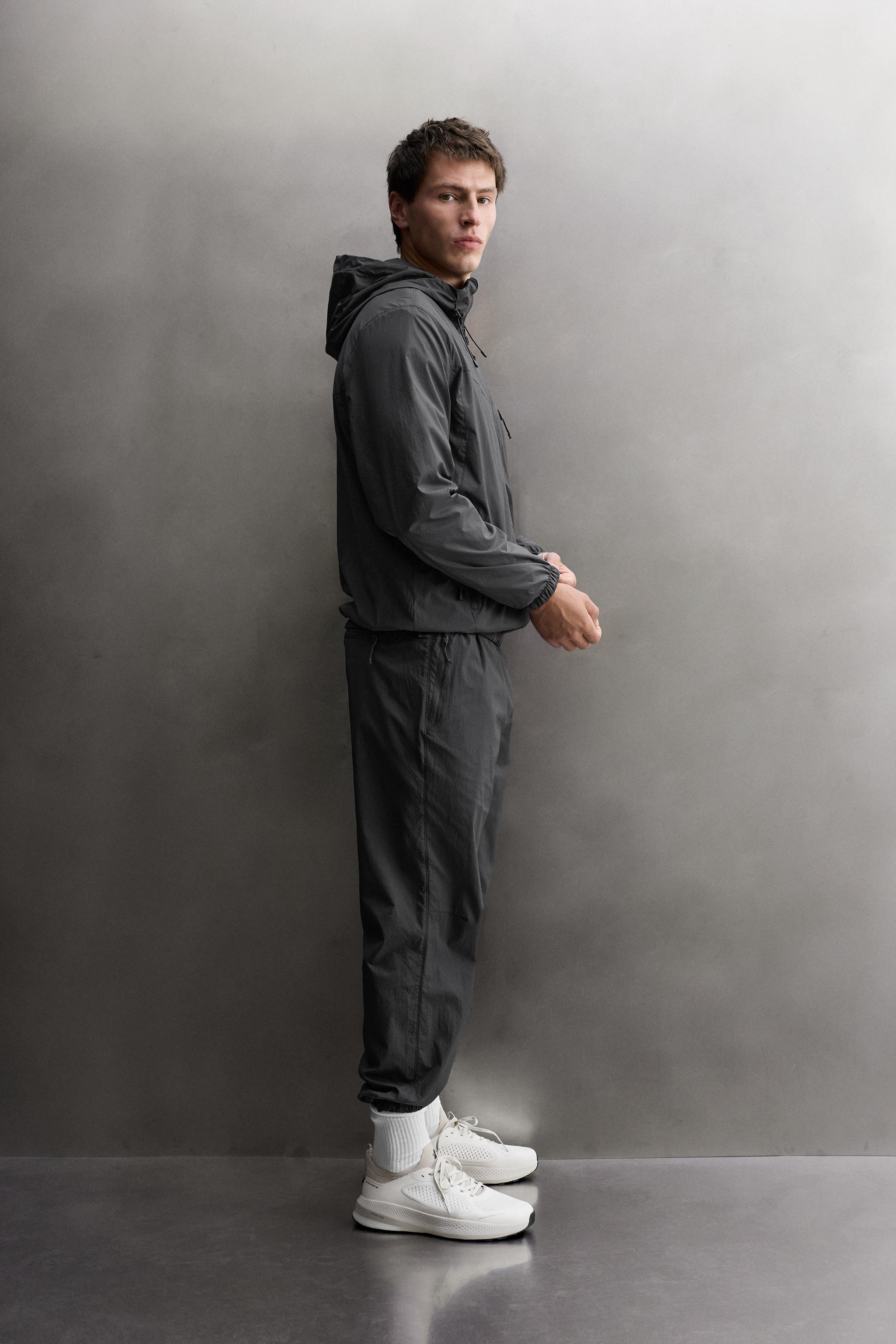 TEXTURED TECHNICAL JACKET