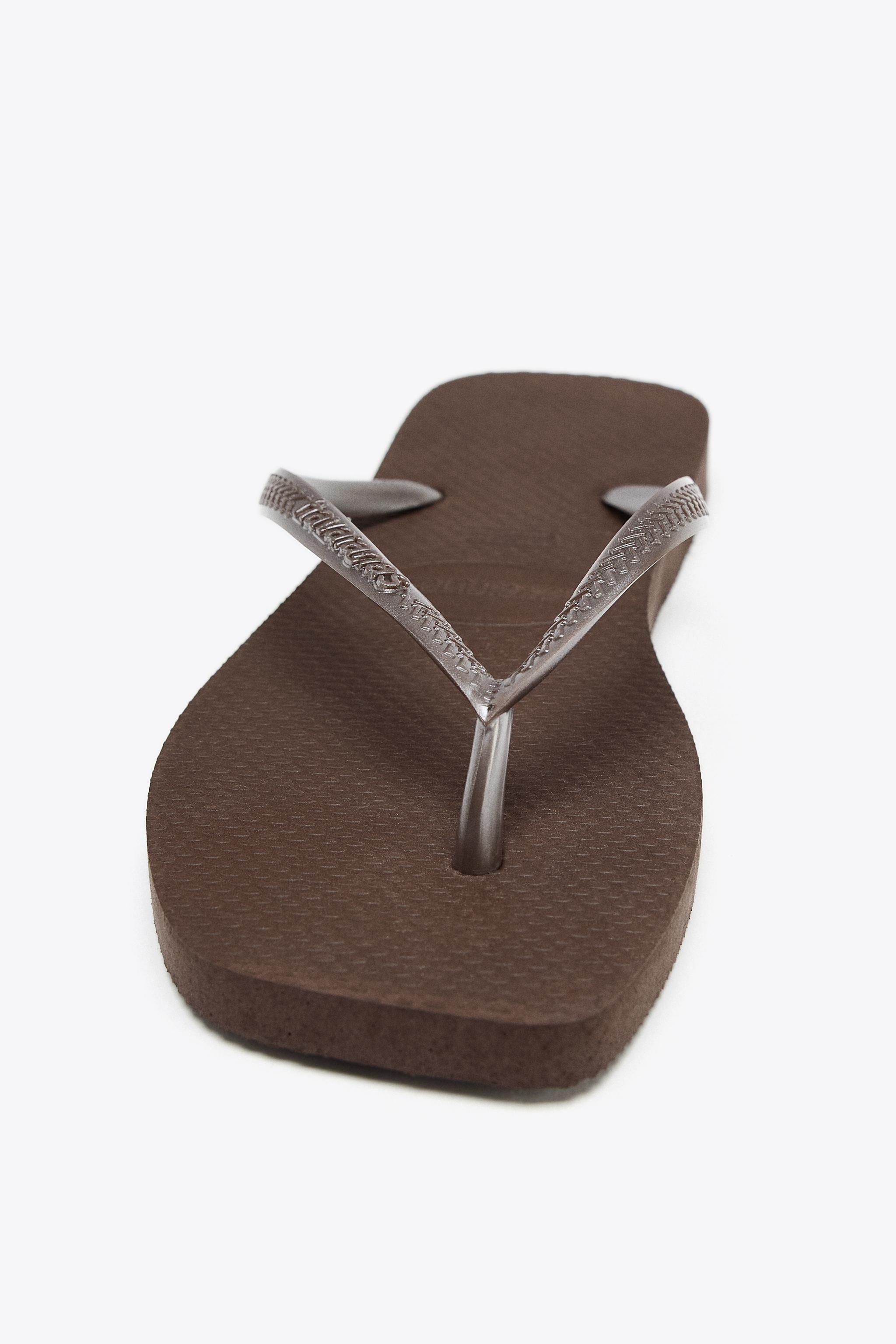SANDALIAS HAVAIANAS ® x ZARA - Marrón | ZARA Mexico