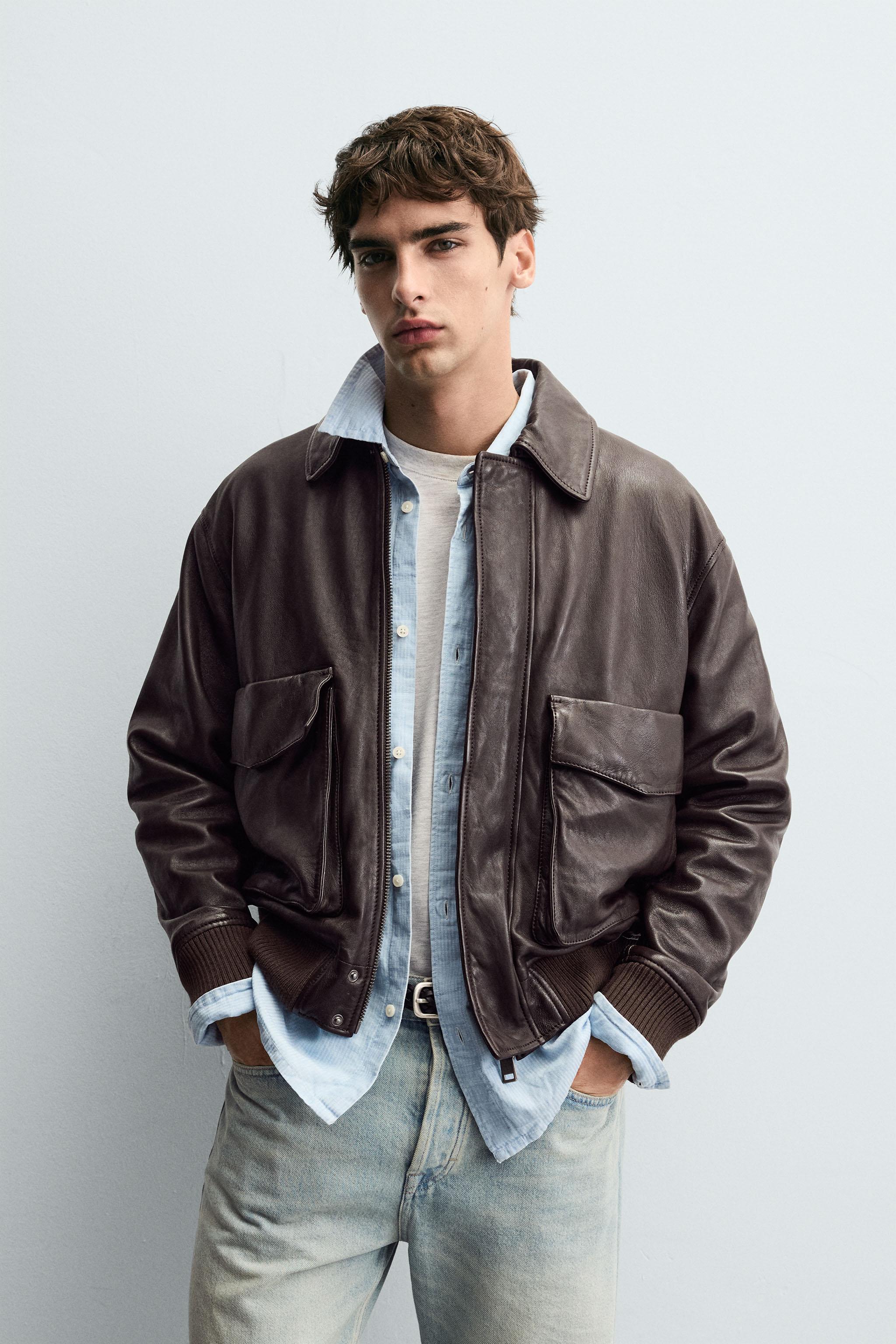 ZARA シングルレザージャケット XL 本革 牛皮 レザージャケット – レディース | ZARA 日本
