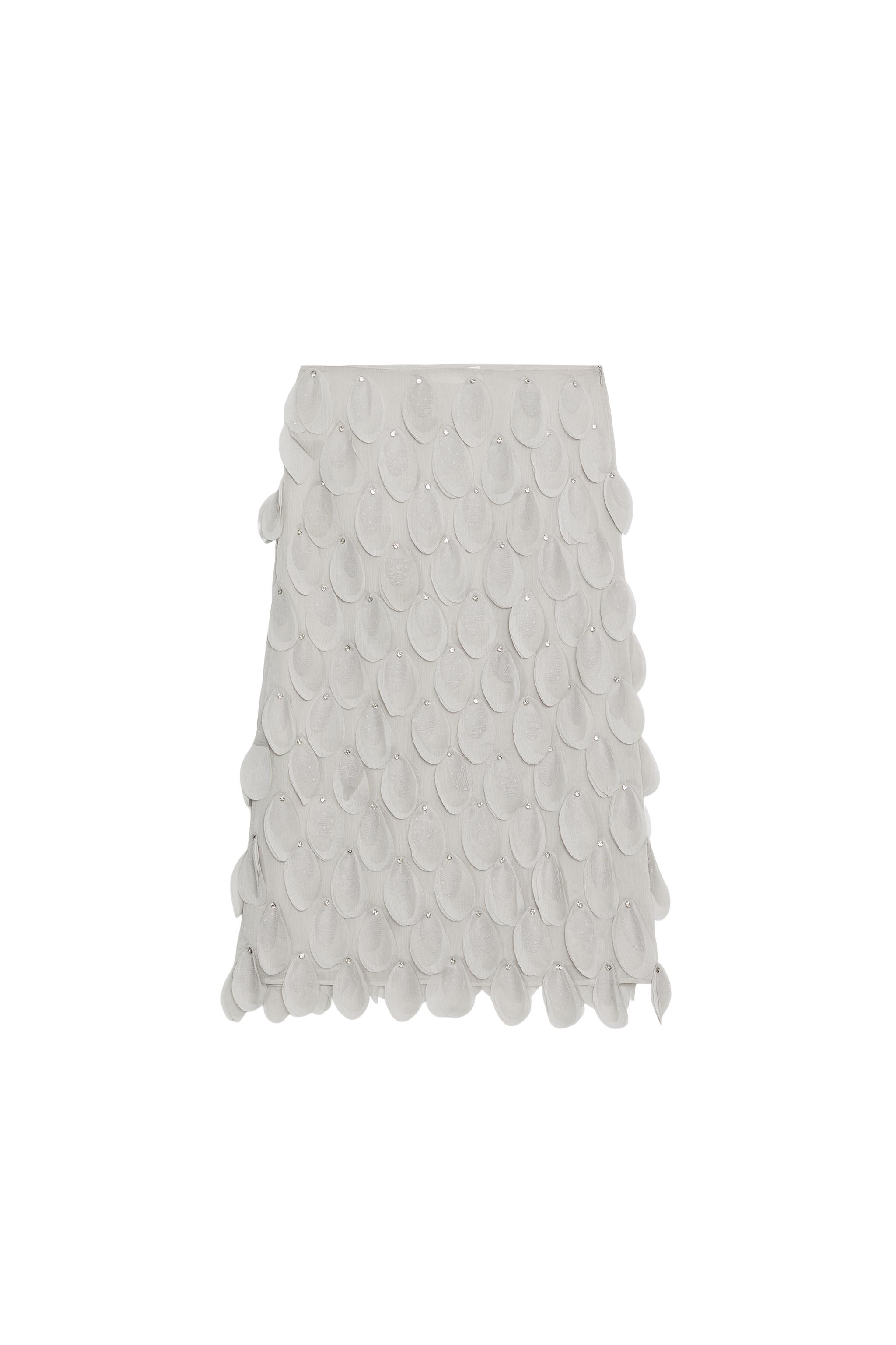 FALDA MIDI ABALORIOS ZW COLLECTION