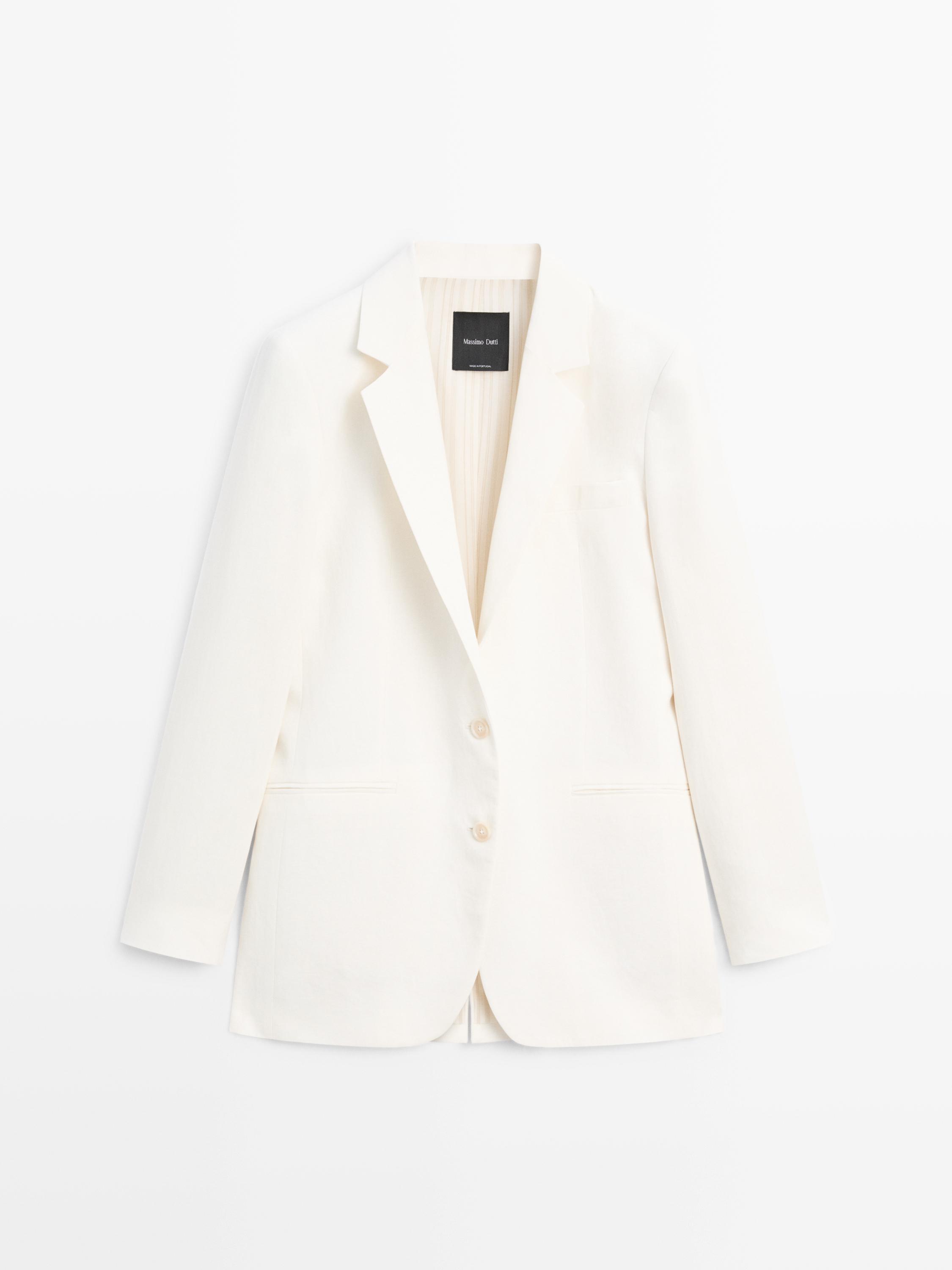 Veste oversize 100 % lin