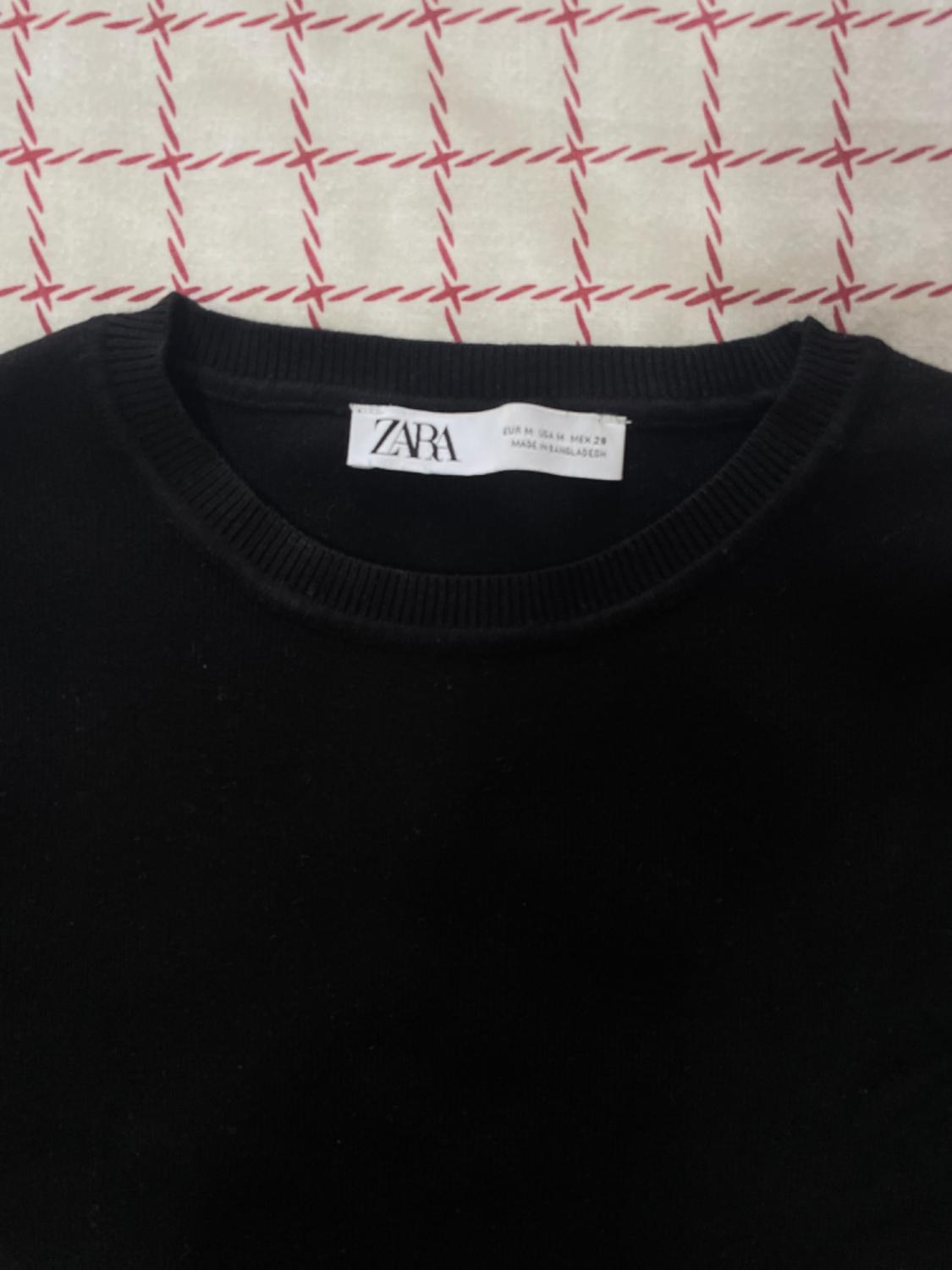 BASIC RIBBED KNIT SWEATER - Image 3