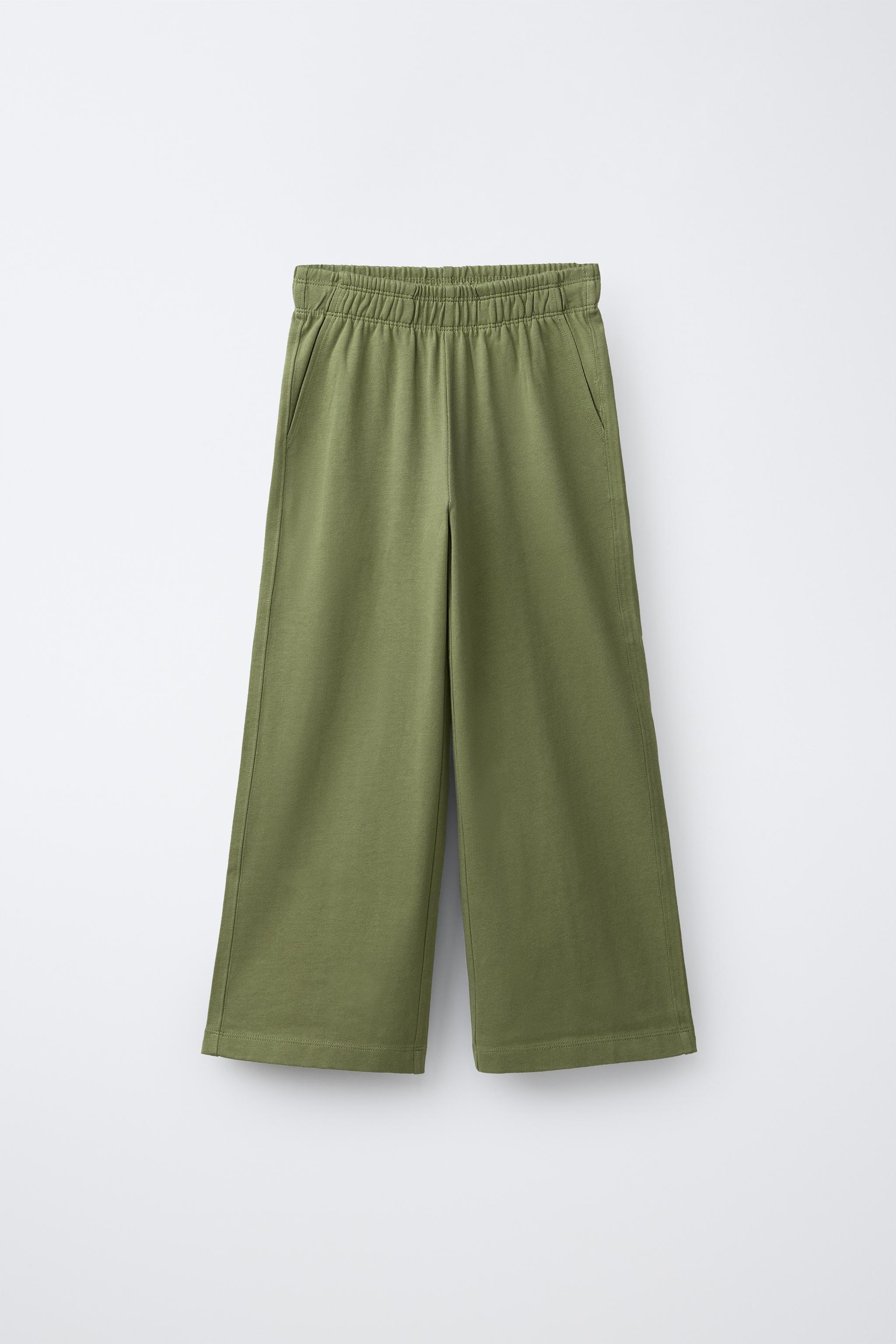 HEAVY JUMPER WIDE LEG PANTS
