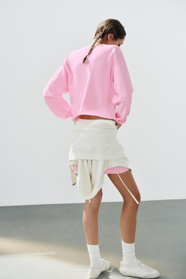SWEAT FLUO - Rose fluo de Zara - Image 3