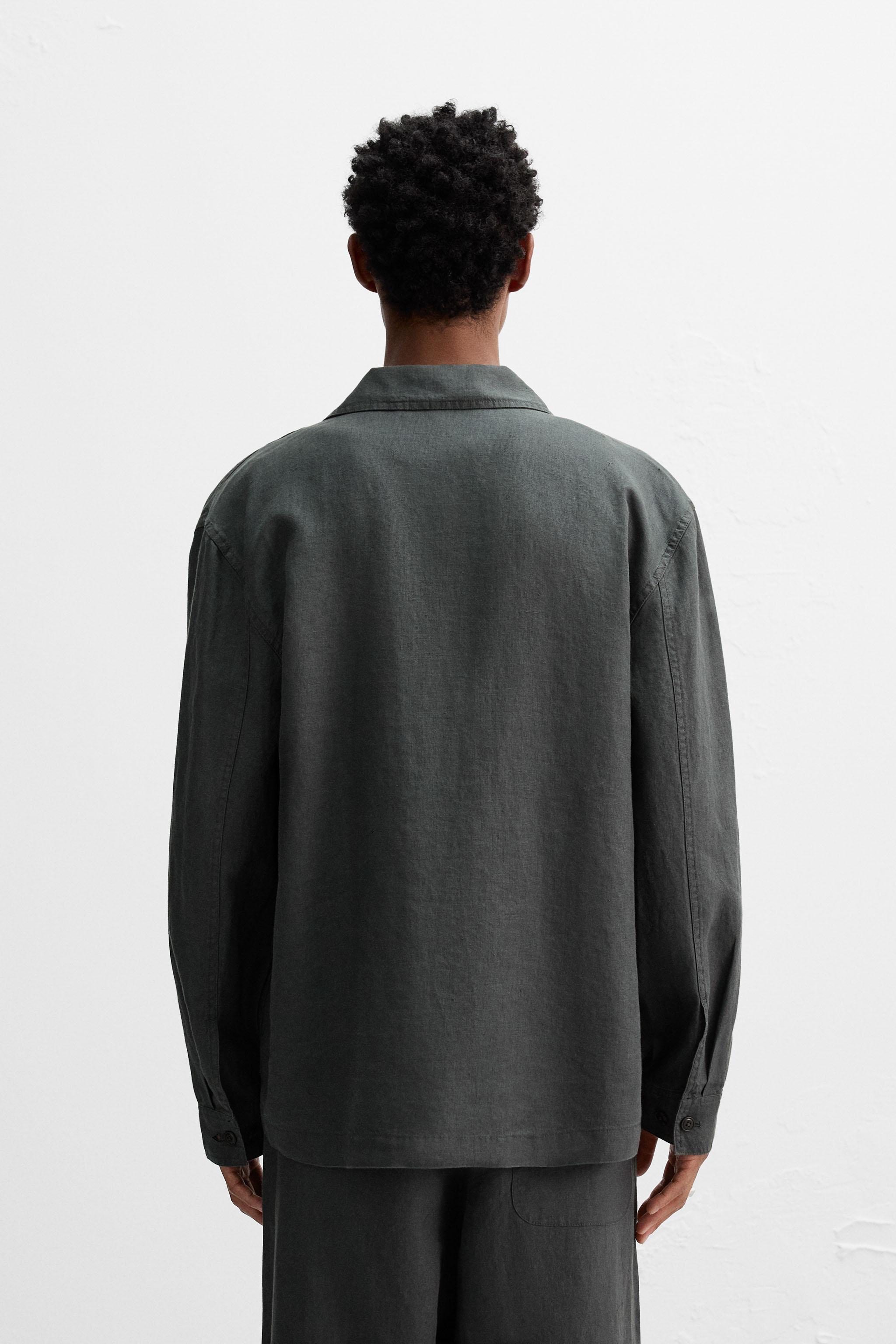 RELAXED FIT 100% HEMP OVERSHIRT