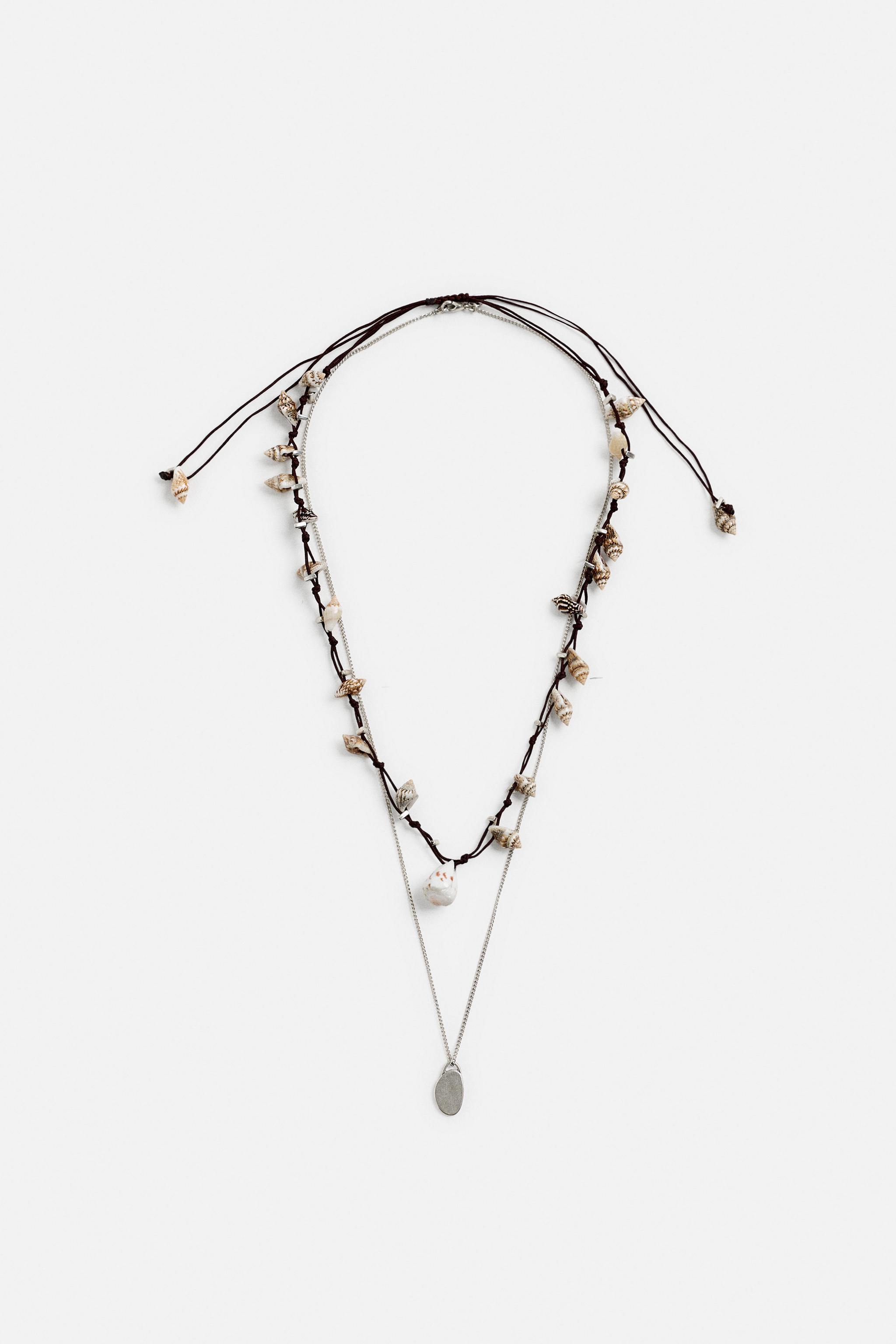 ZARA｜2トーンネックレス Oro/Plata メンズ上品 洗練デザイン ネックレス ZARA(ザラ) アクセサリー(メンズ) - 海外通販のBUYMA