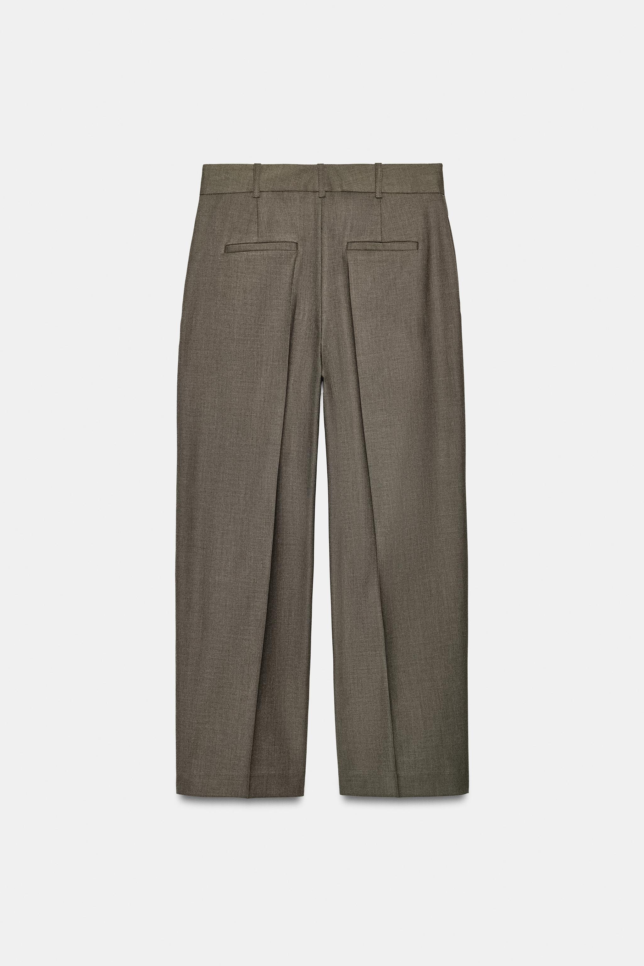 PANTALON CARROT À PINCES