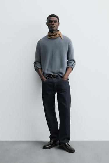 JERSEY RELAXED FIT ESTRUCTURA - 683 de Zara - Imagen 0