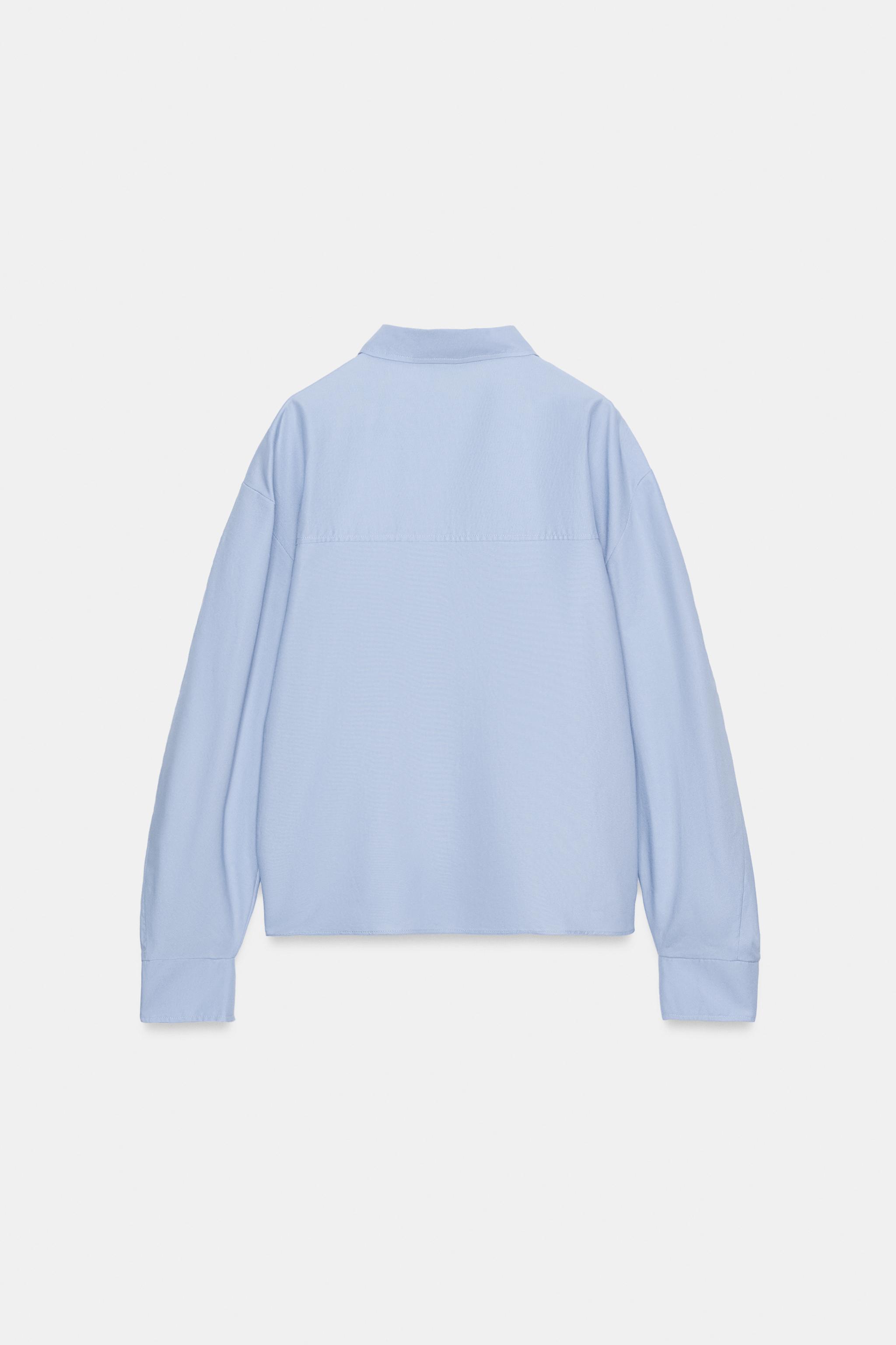 CHEMISE OXFORD ASYMÉTRIQUE